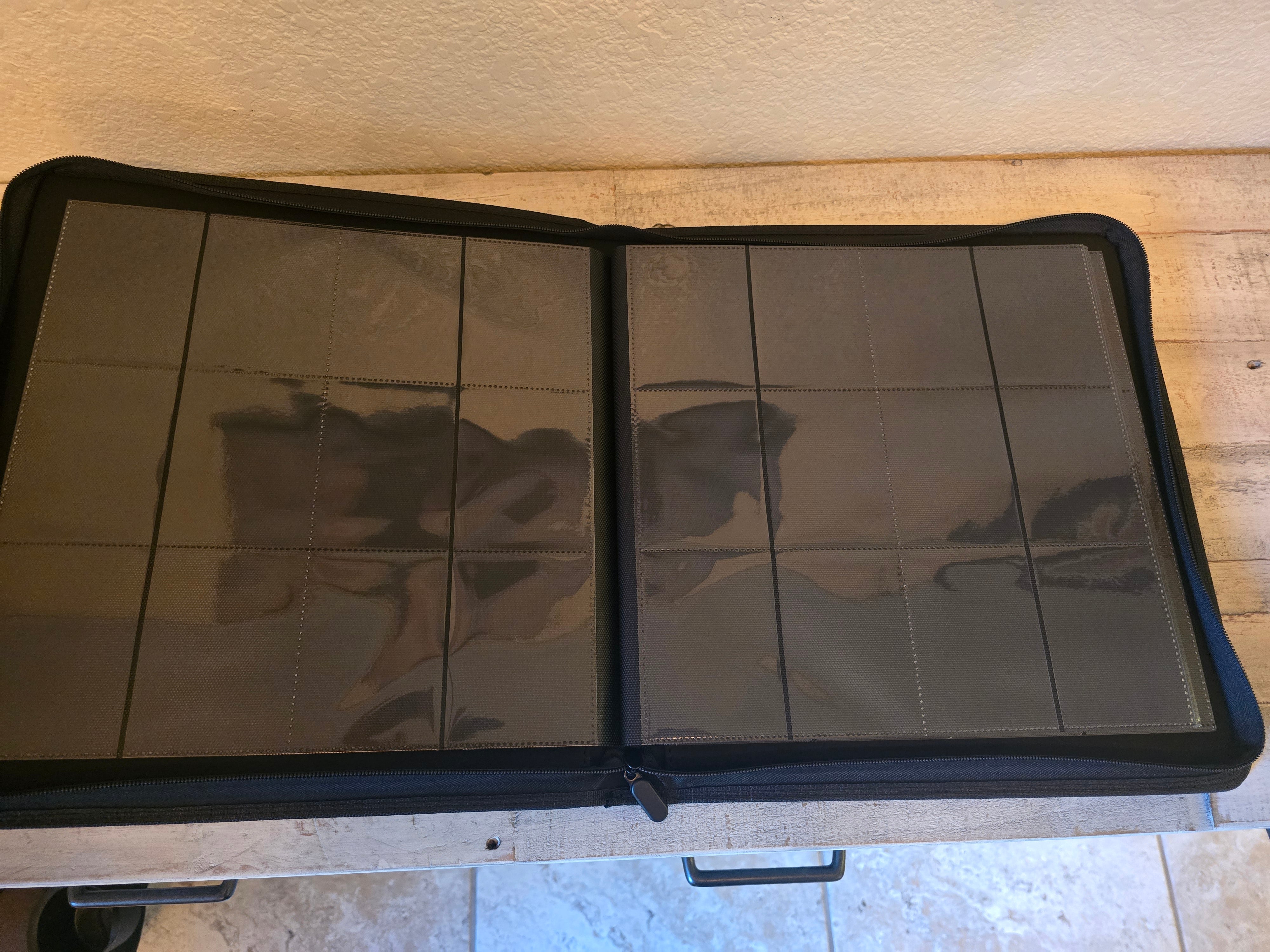 Spider Embossed Binders – Black Widow Gaming Designs