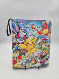 Pikachu Paint Brush 9-Pocket Binder