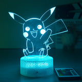 3-D Pokemon Lights w/ Crack Base