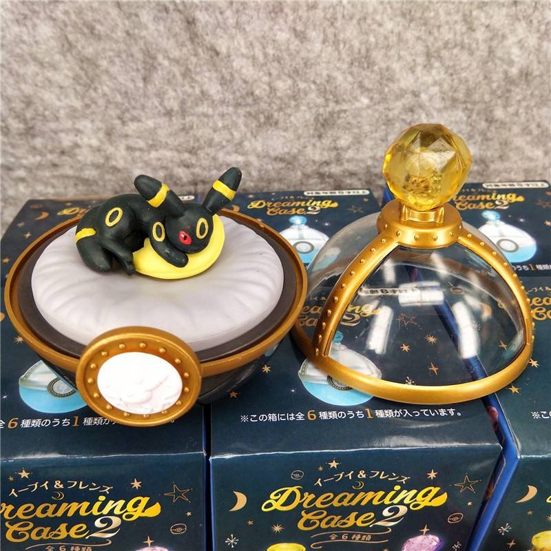Sleeping Eevee Evolutions with Dream Case
