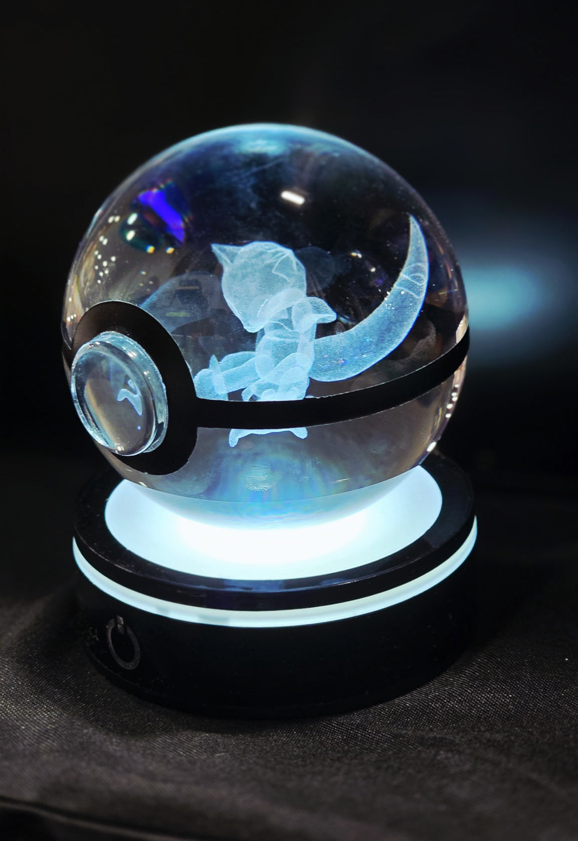 Crystal Pokeball Light