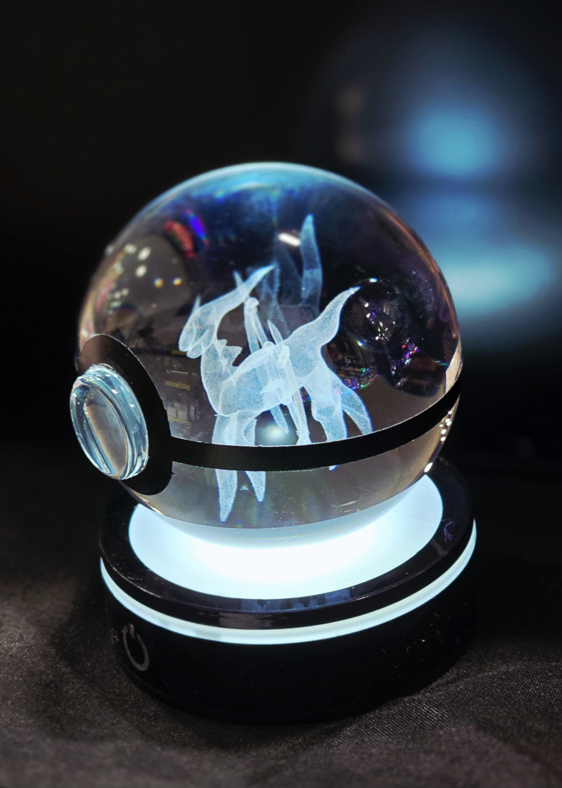 Crystal Pokeball Light