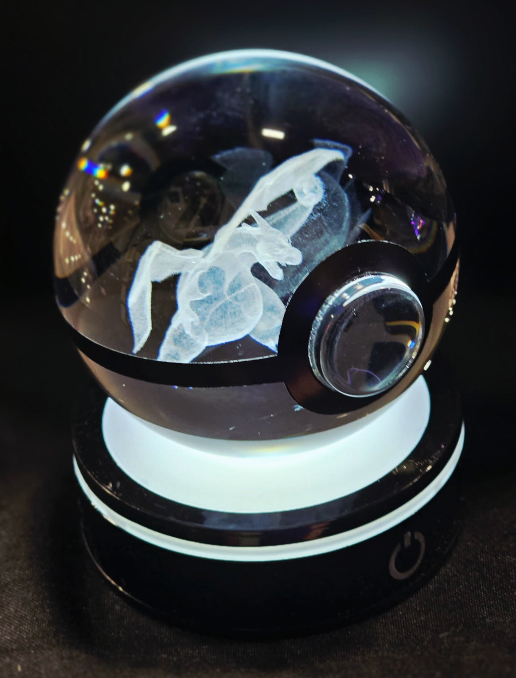 Crystal Pokeball Light
