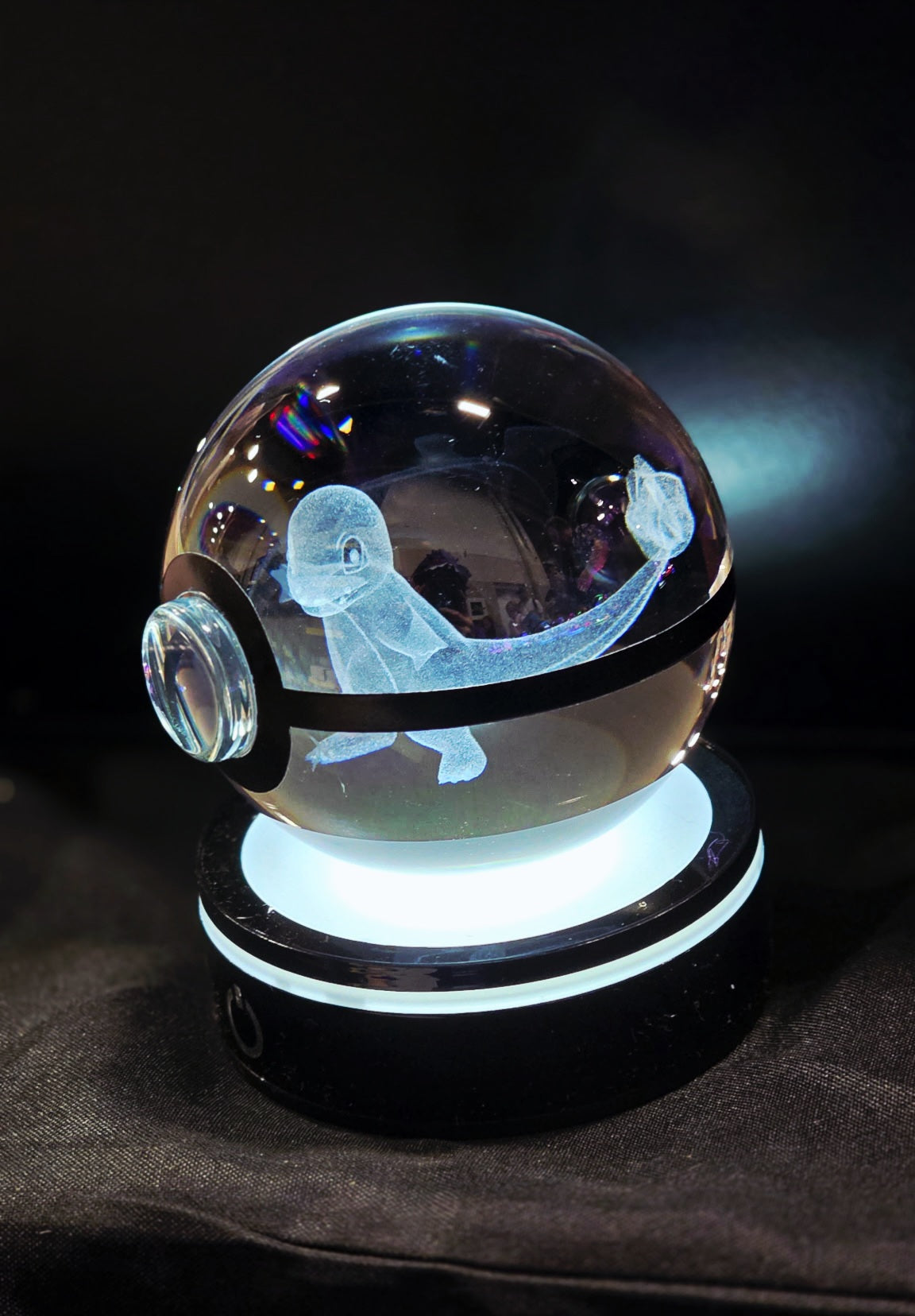 Crystal Pokeball Light
