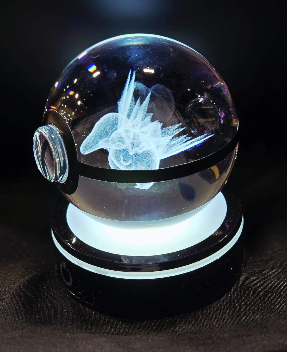 Crystal Pokeball Light