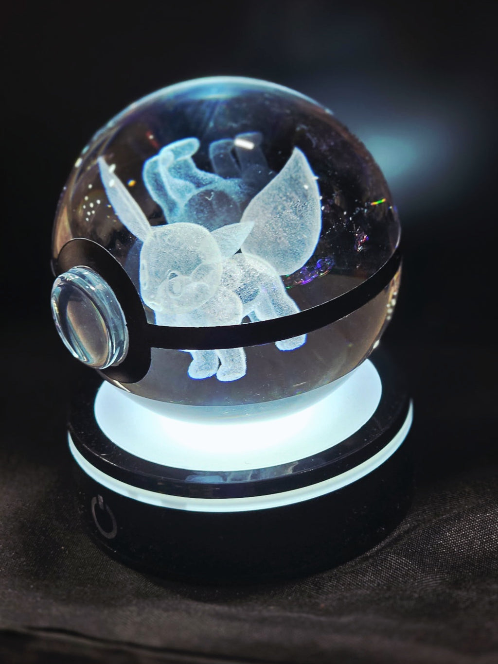 Crystal Pokeball Light