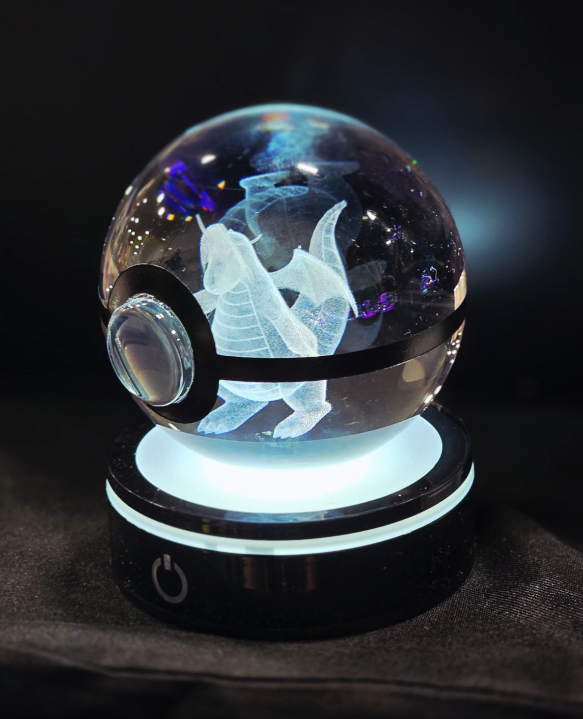 Crystal Pokeball Light