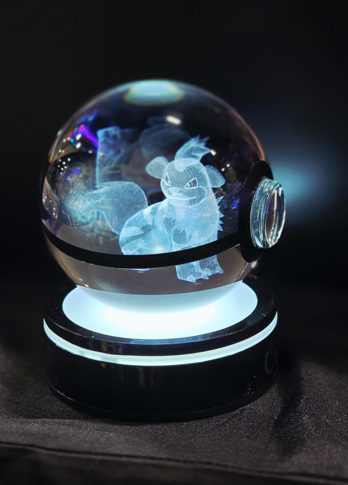 Crystal Pokeball Light