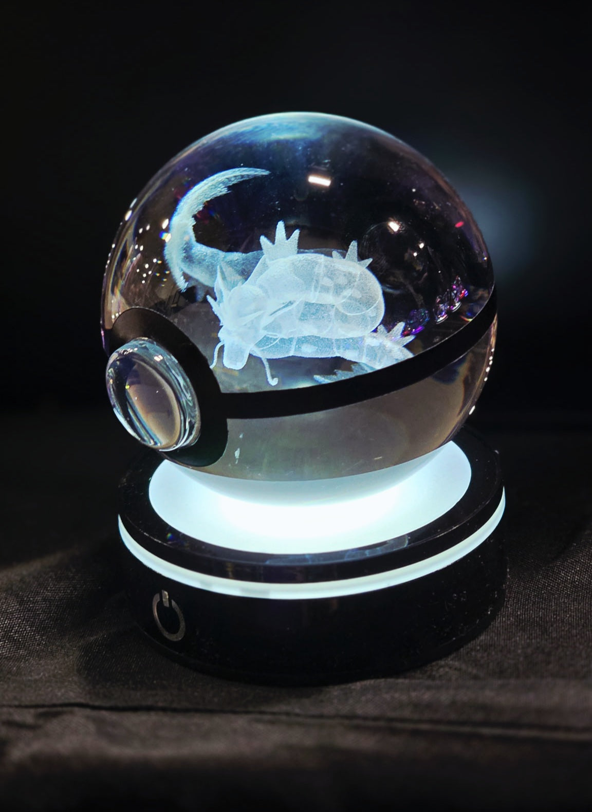 Crystal Pokeball Light