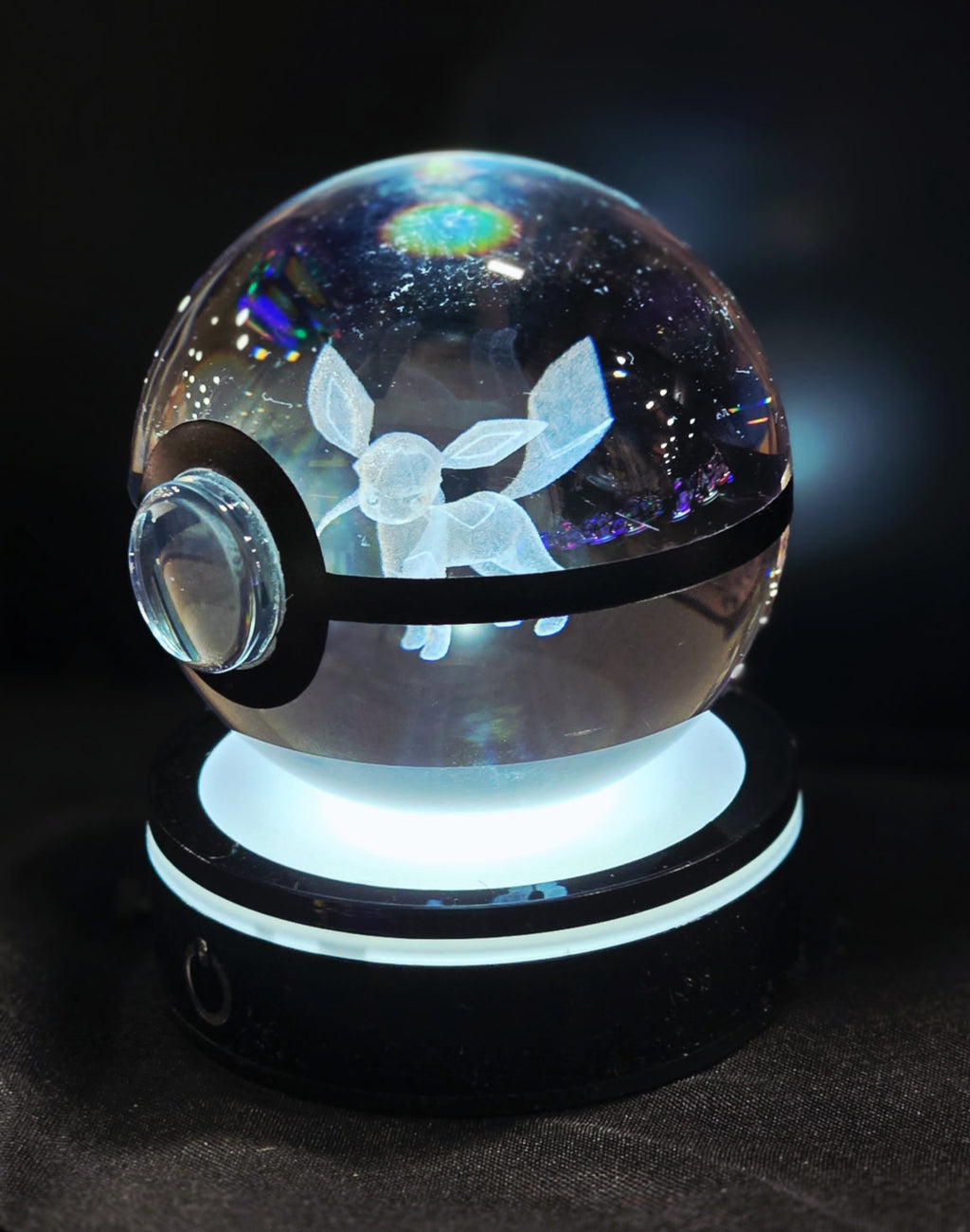 Crystal Pokeball Light
