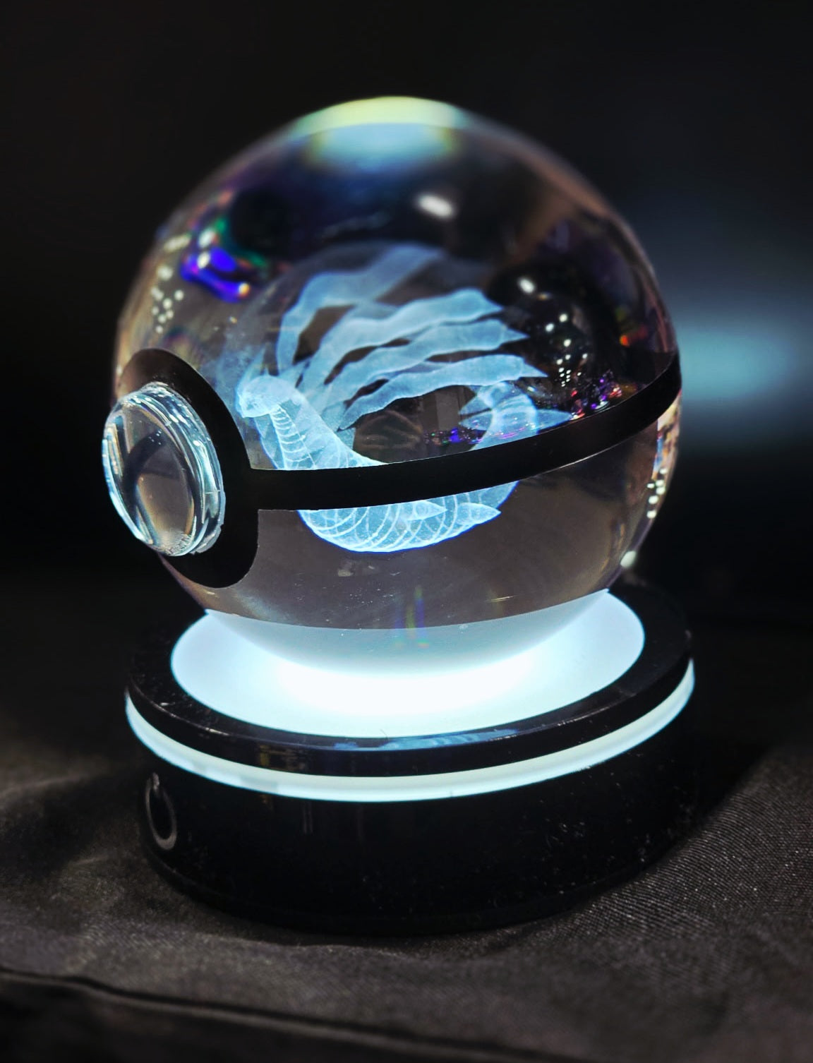 Crystal Pokeball Light