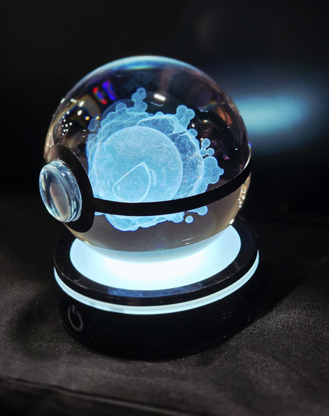 Crystal Pokeball Light