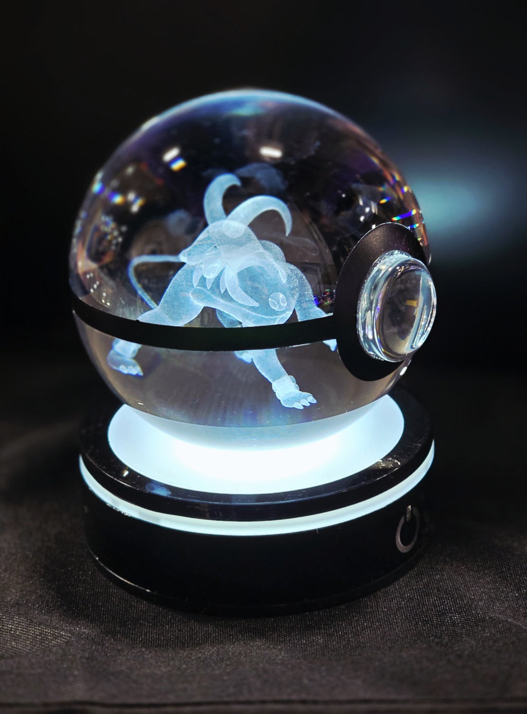Crystal Pokeball Light