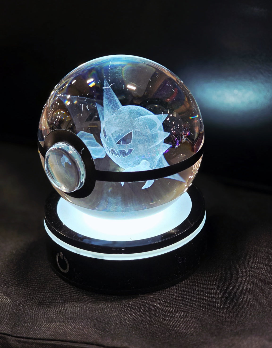 Crystal Pokeball Light