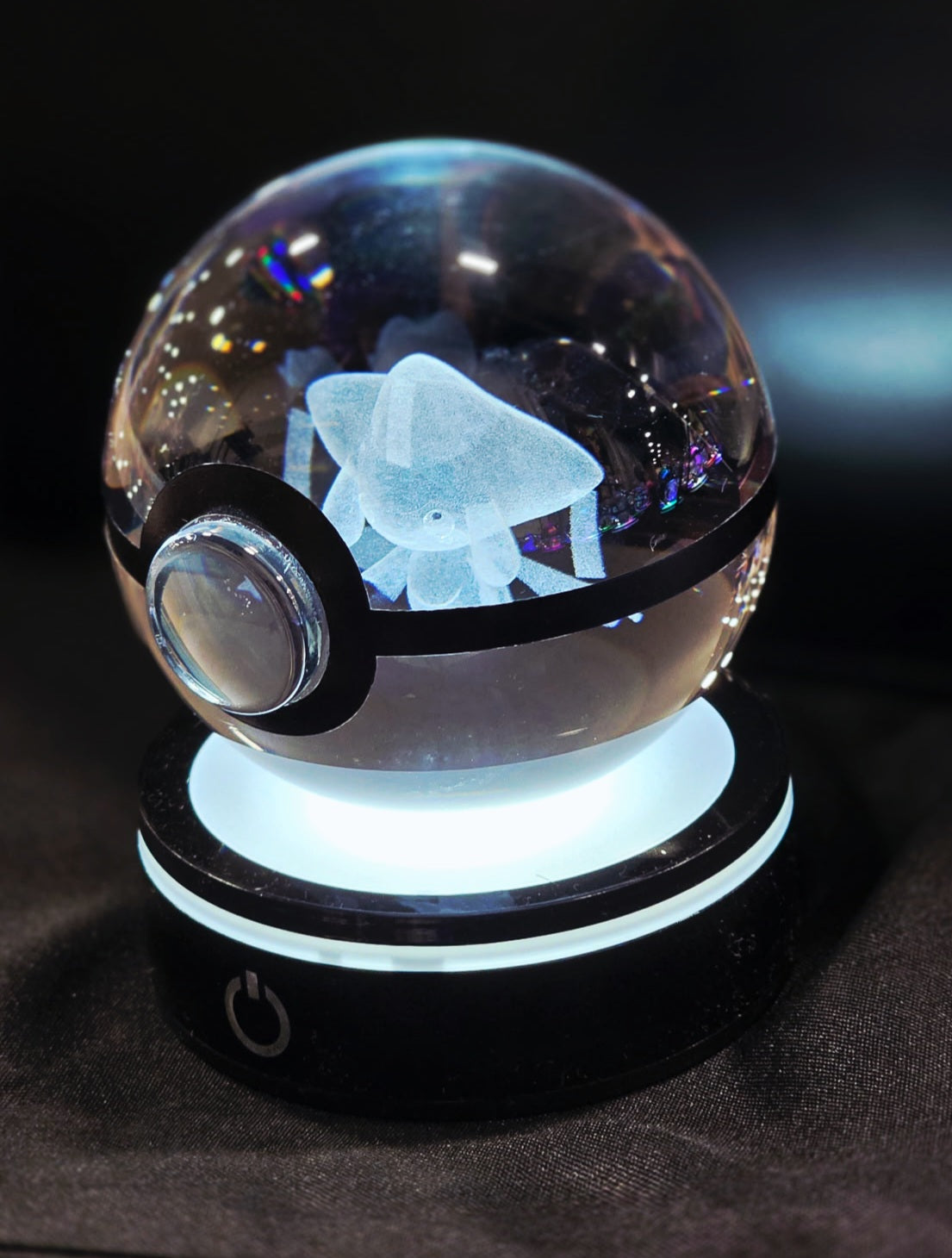 Crystal Pokeball Light