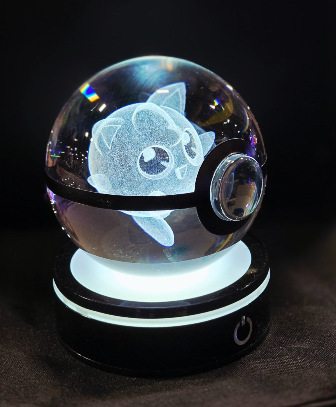 Crystal Pokeball Light