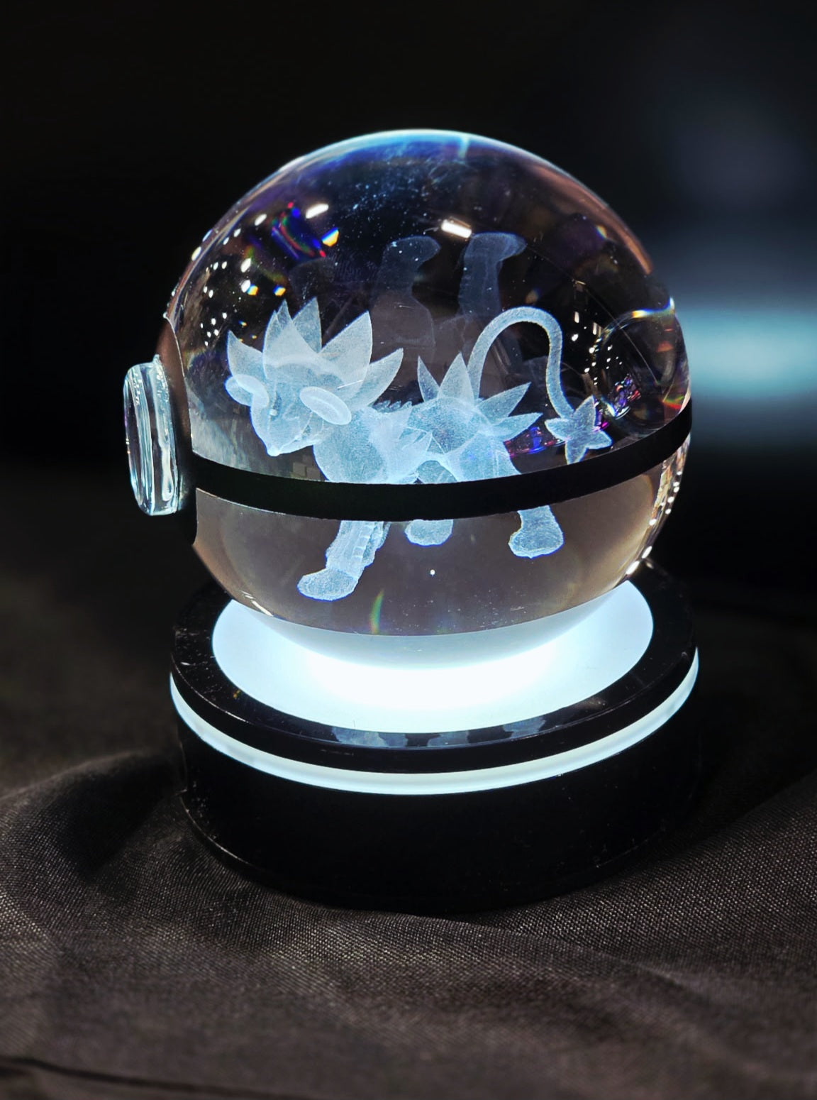 Crystal Pokeball Light