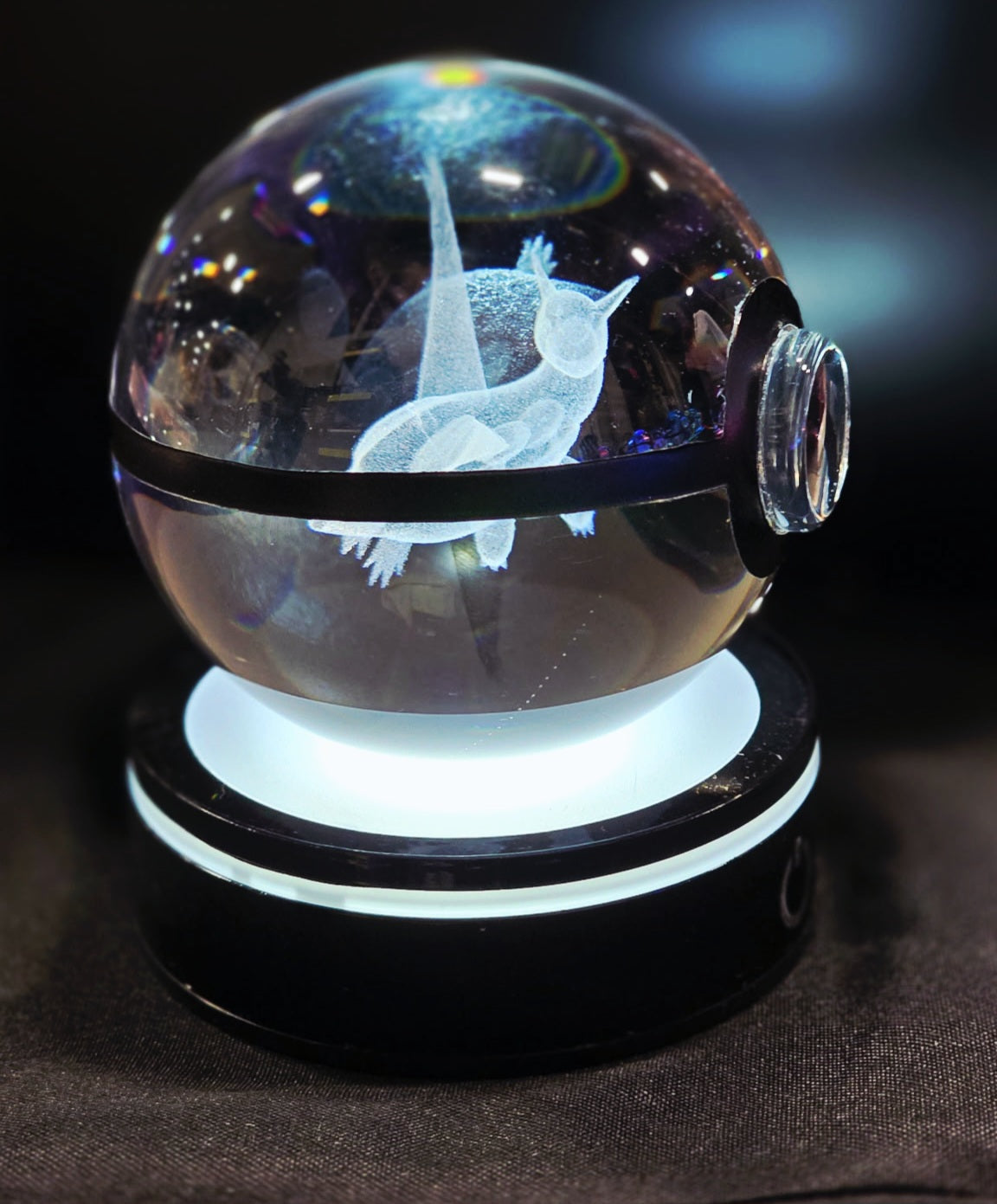 Crystal Pokeball Light