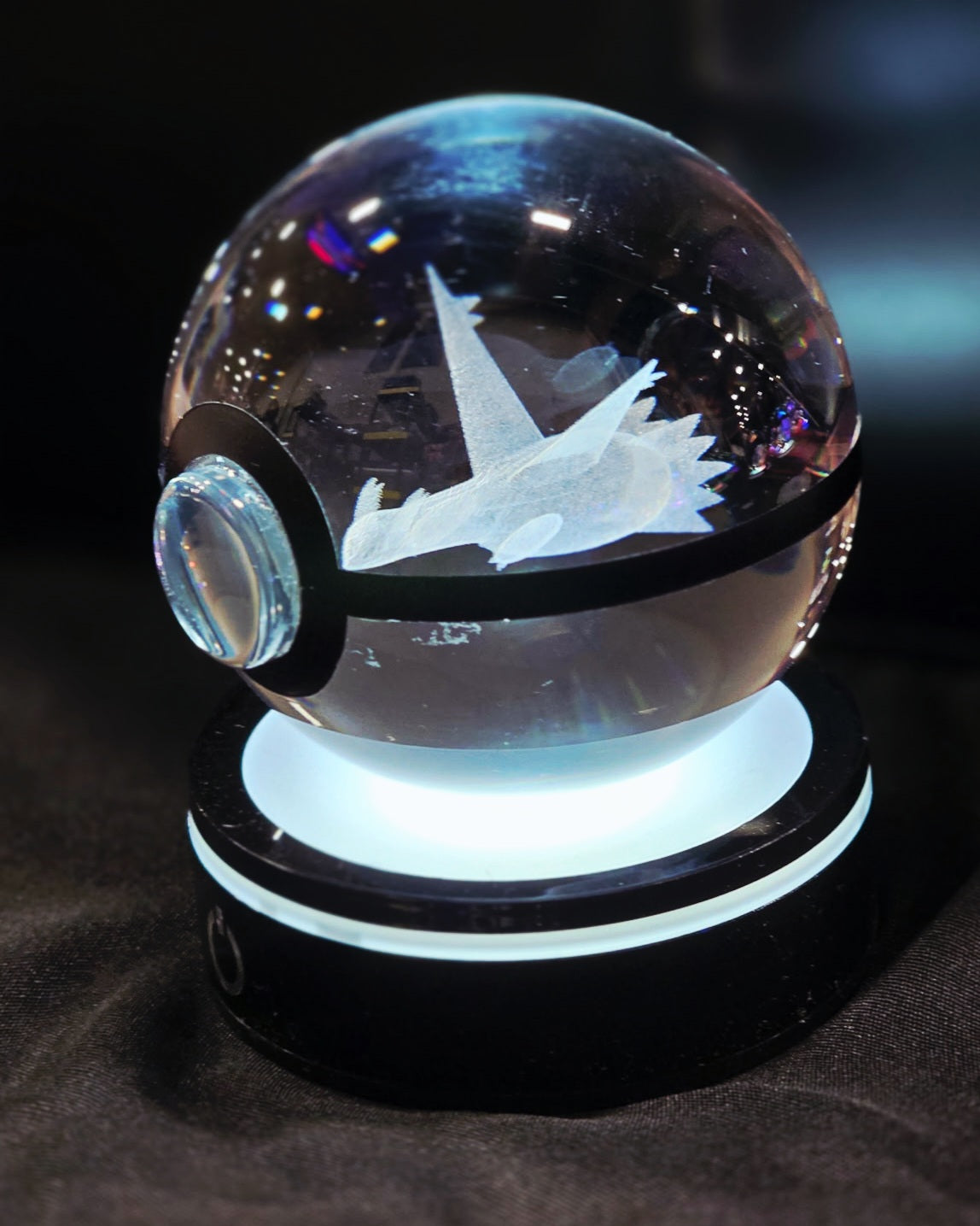 Crystal Pokeball Light