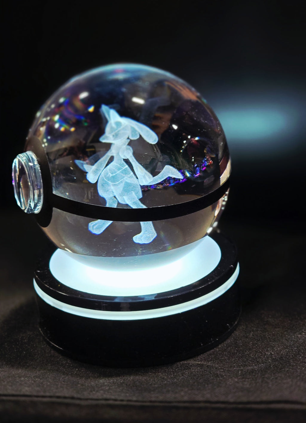 Crystal Pokeball Light