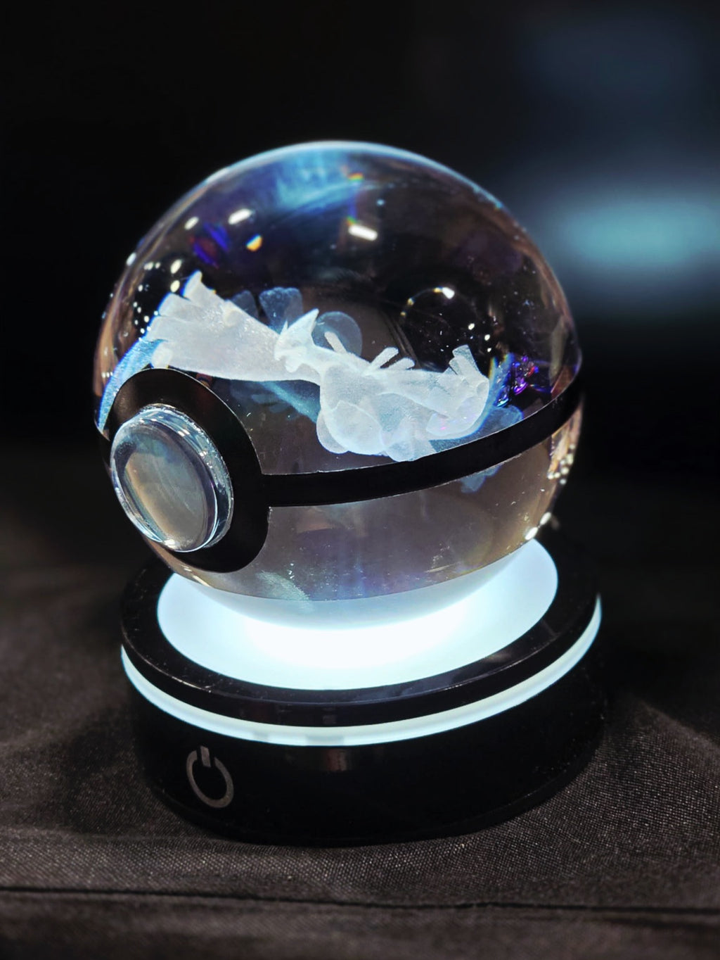 Crystal Pokeball Light