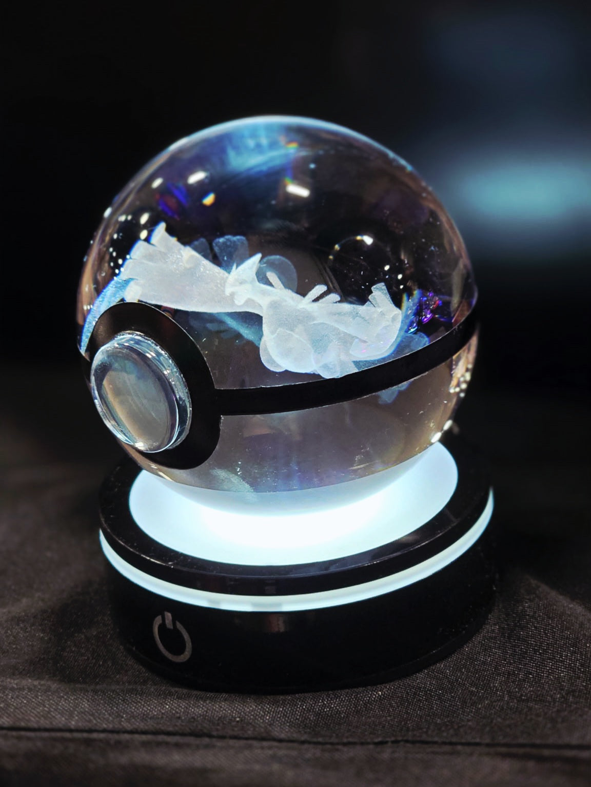 Crystal Pokeball Light