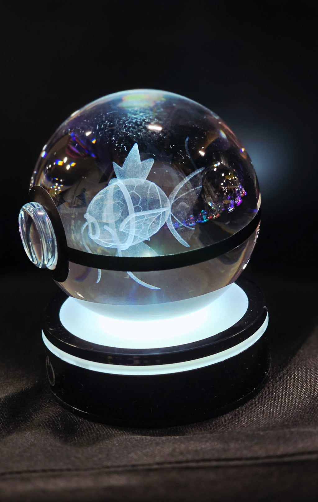 Crystal Pokeball Light