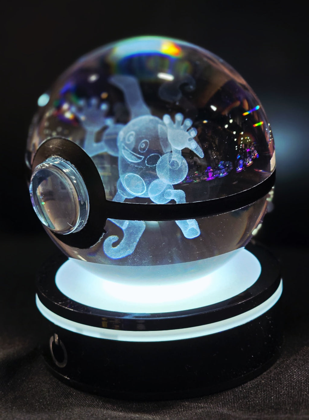 Crystal Pokeball Light
