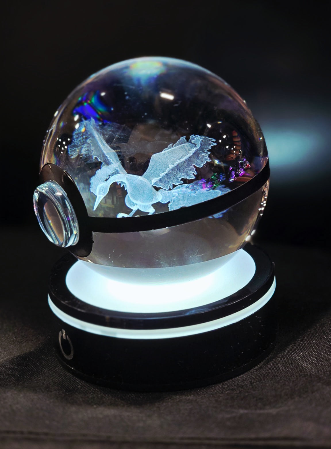 Crystal Pokeball Light