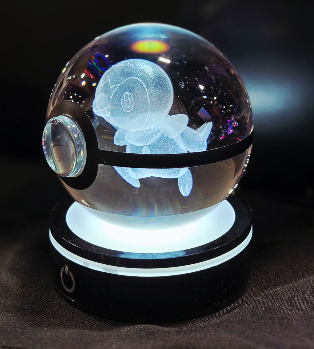 Crystal Pokeball Light