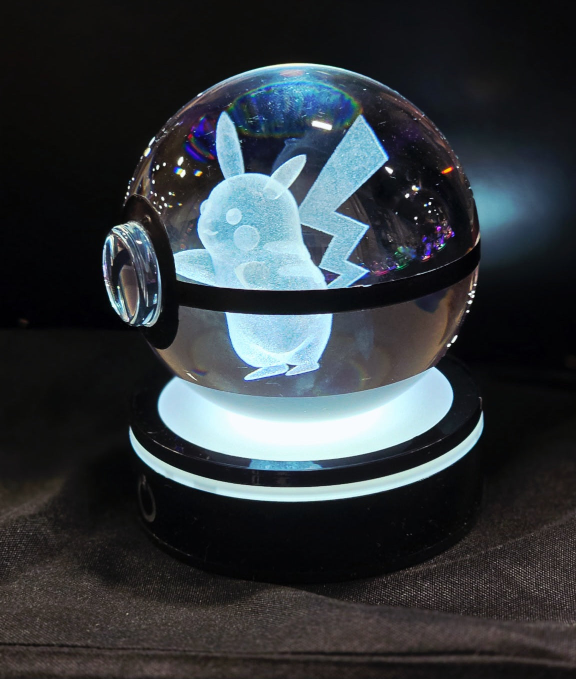 Crystal Pokeball Light