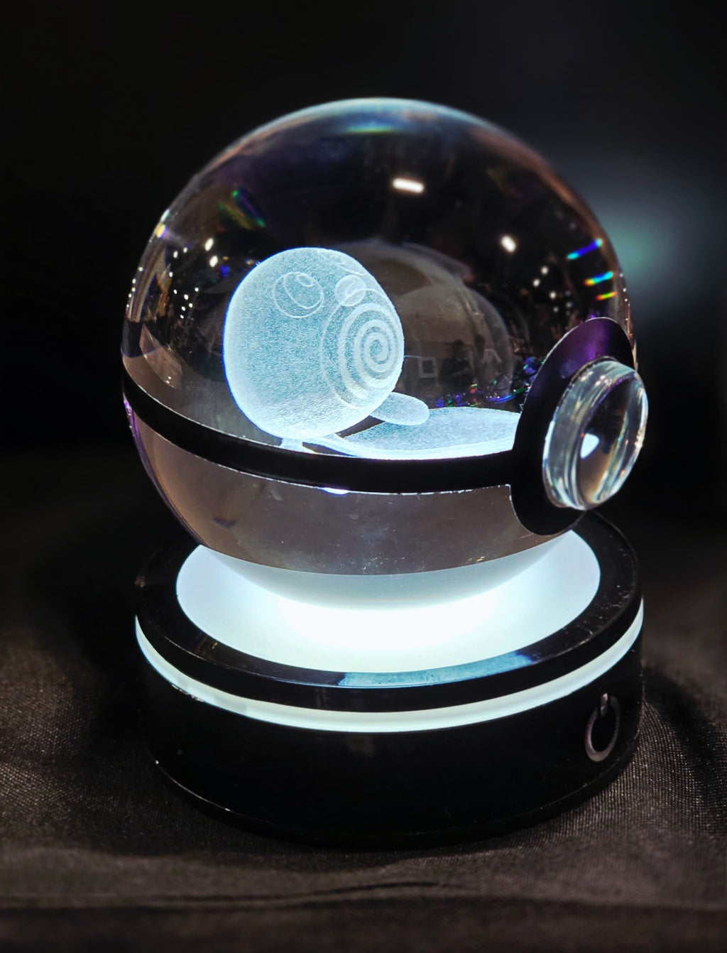 Crystal Pokeball Light
