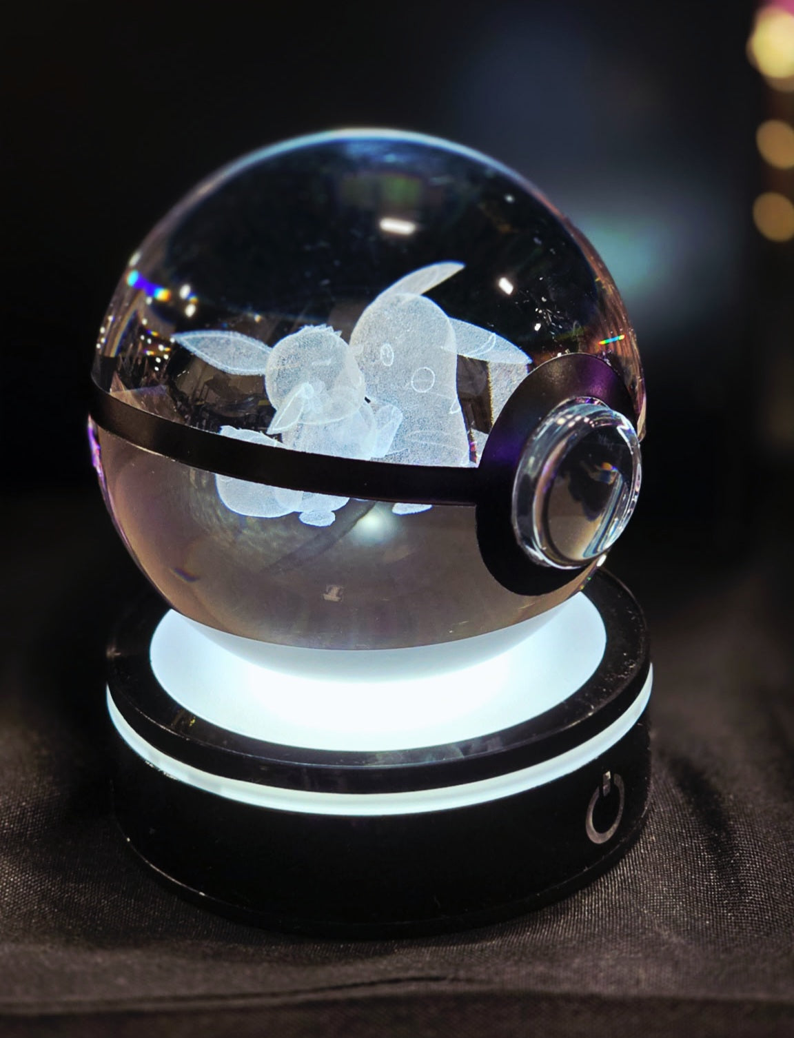 Crystal Pokeball Light