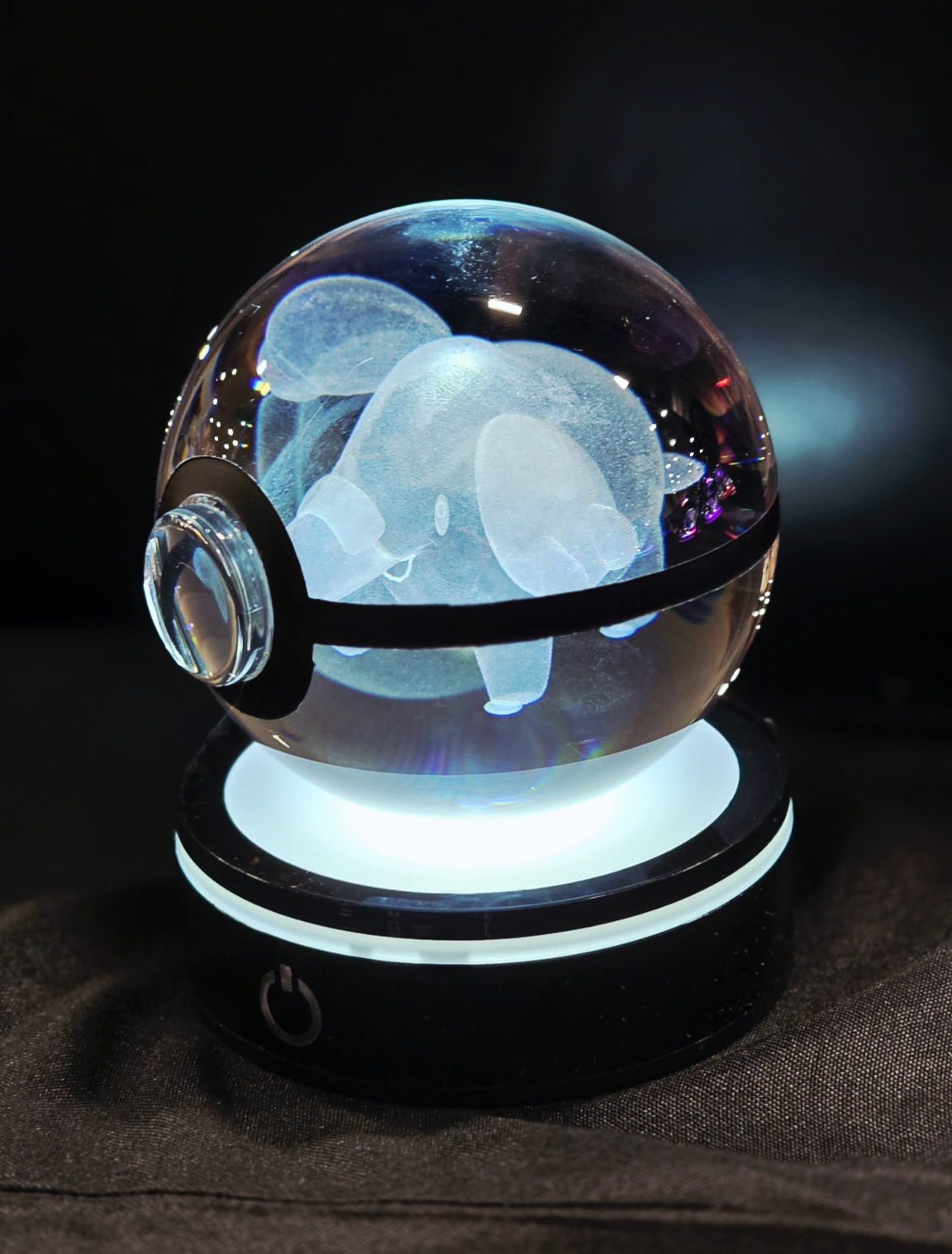 Crystal Pokeball Light