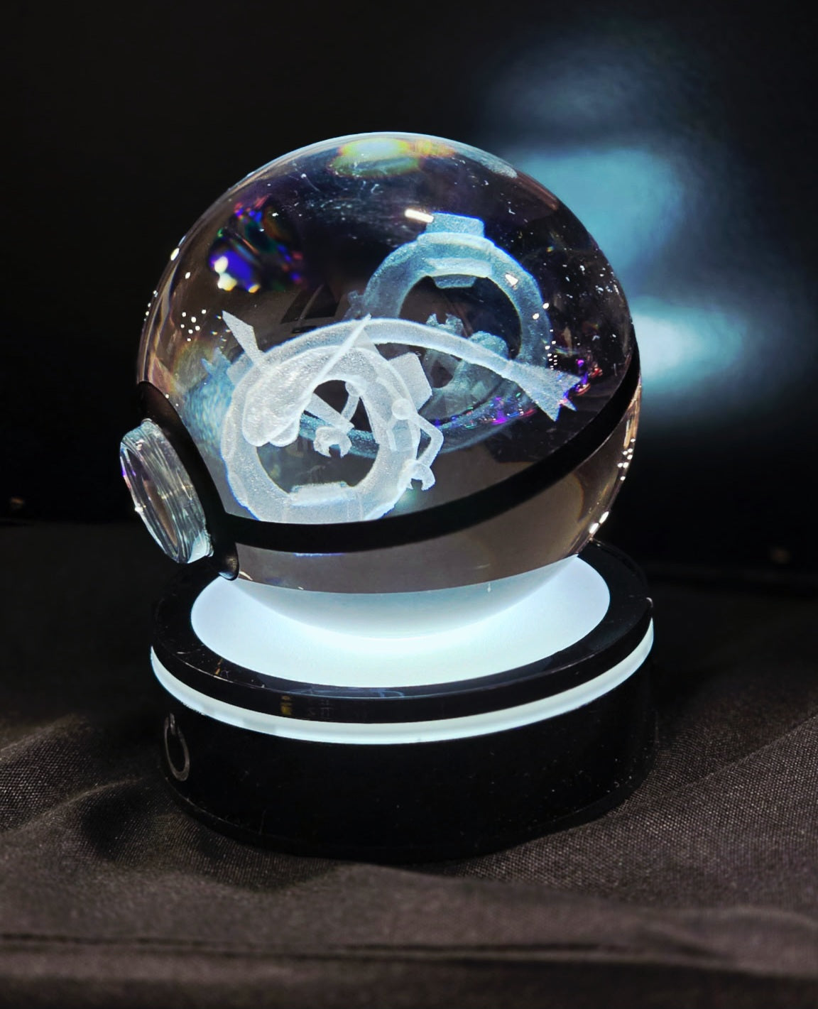 Crystal Pokeball Light