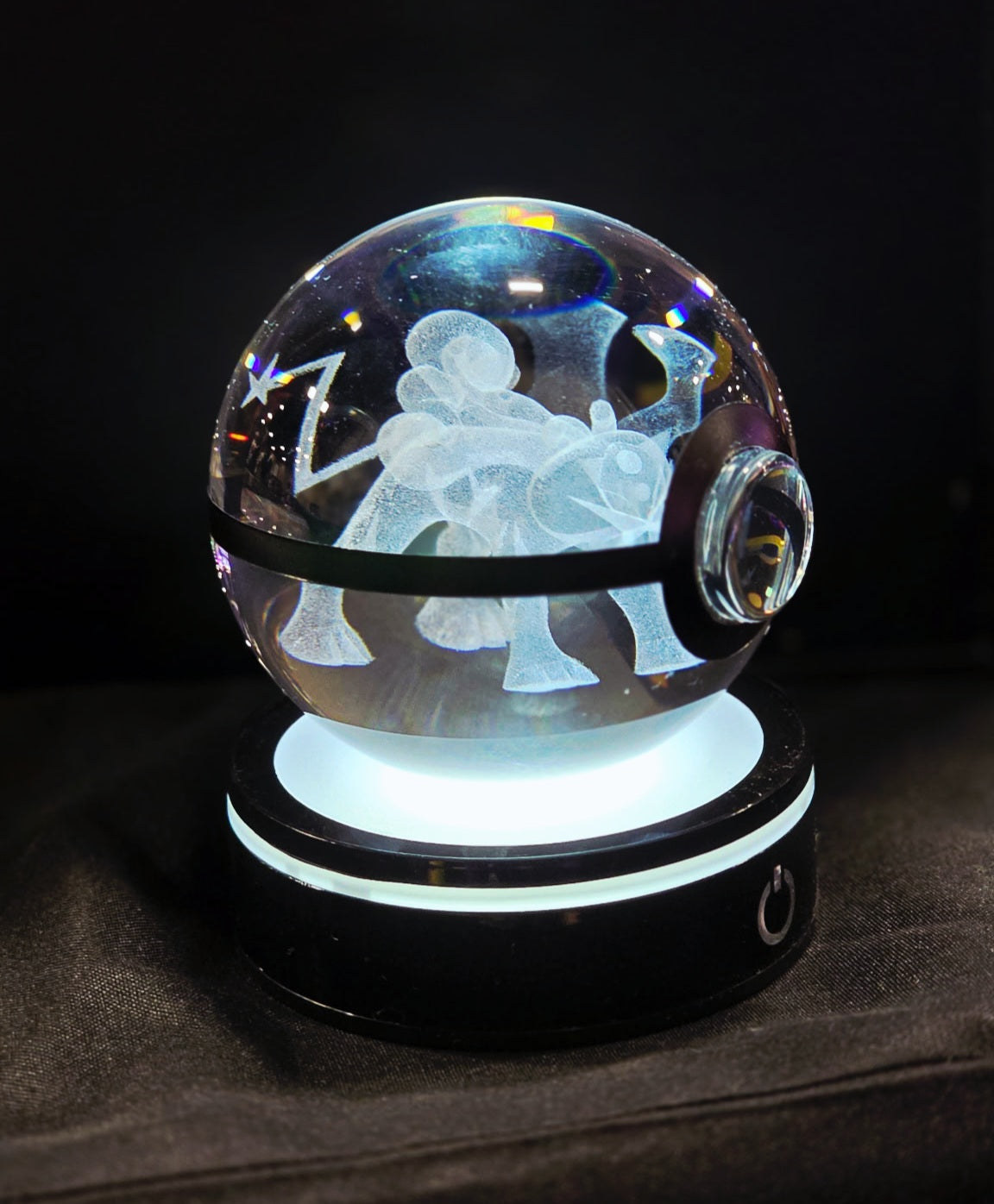 Crystal Pokeball Light
