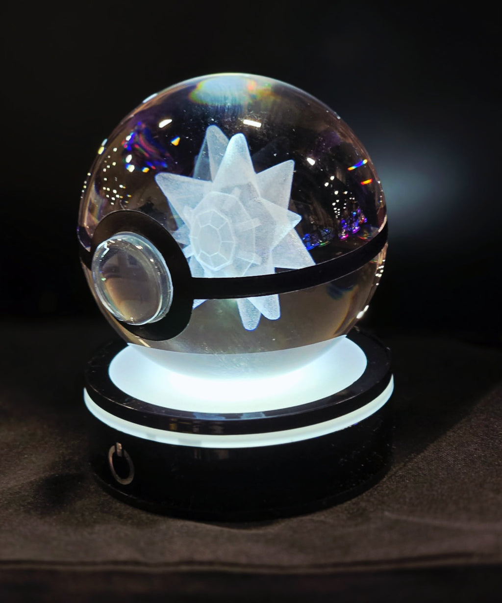 Crystal Pokeball Light