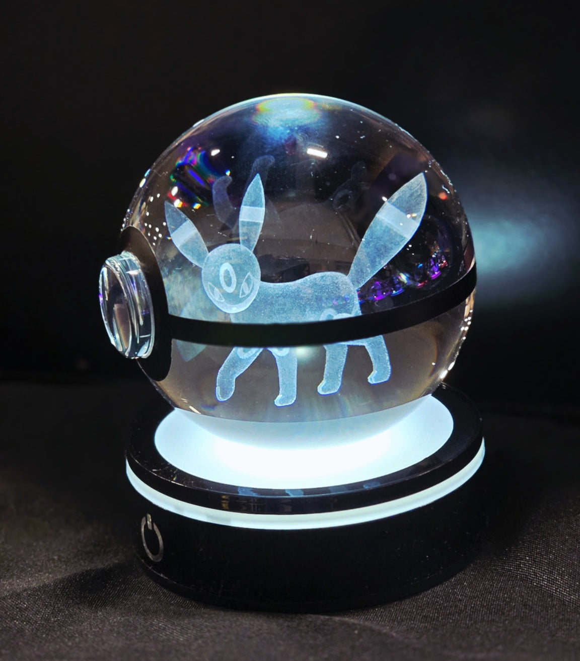 Crystal Pokeball Light