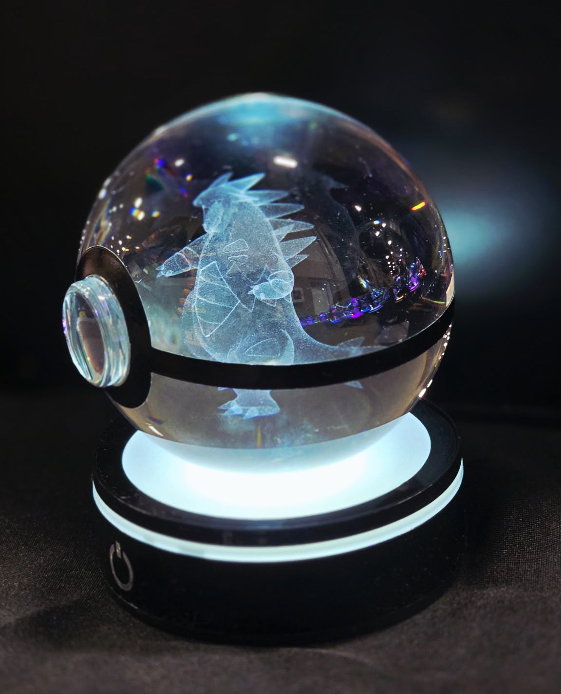 Crystal Pokeball Light