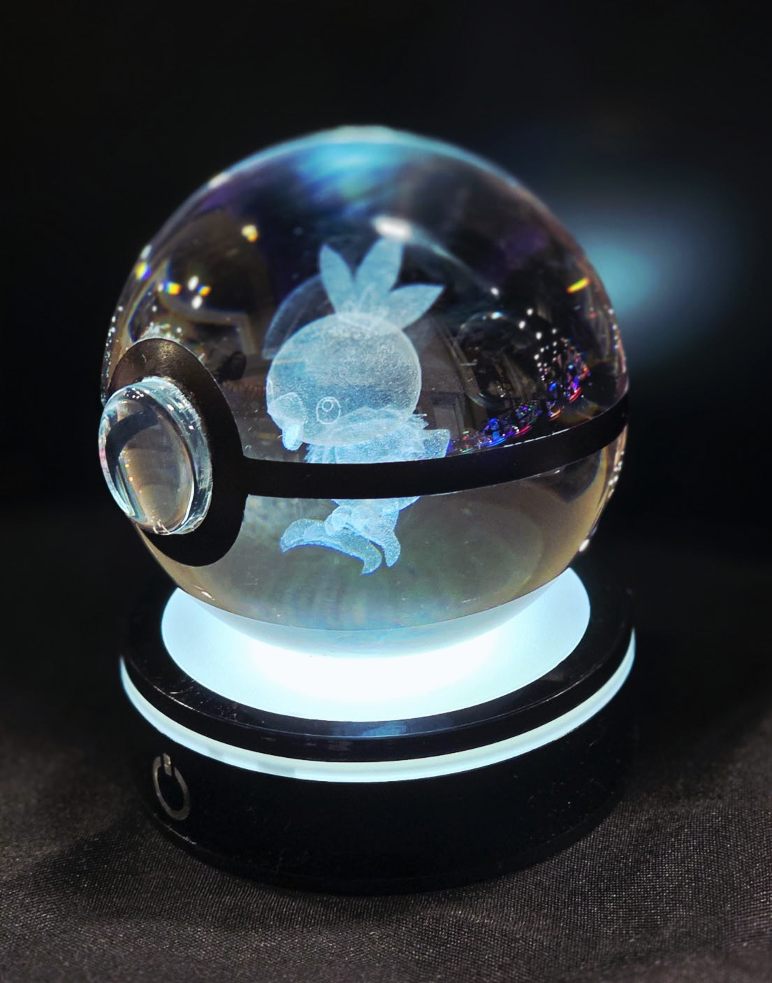 Crystal Pokeball Light
