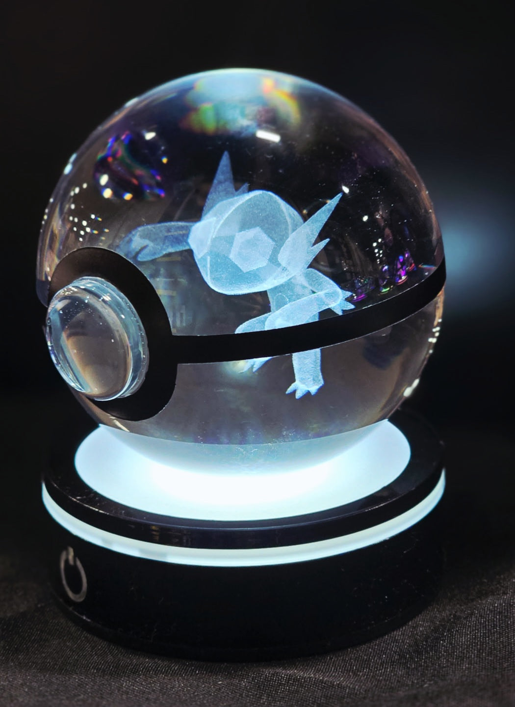 Crystal Pokeball Light