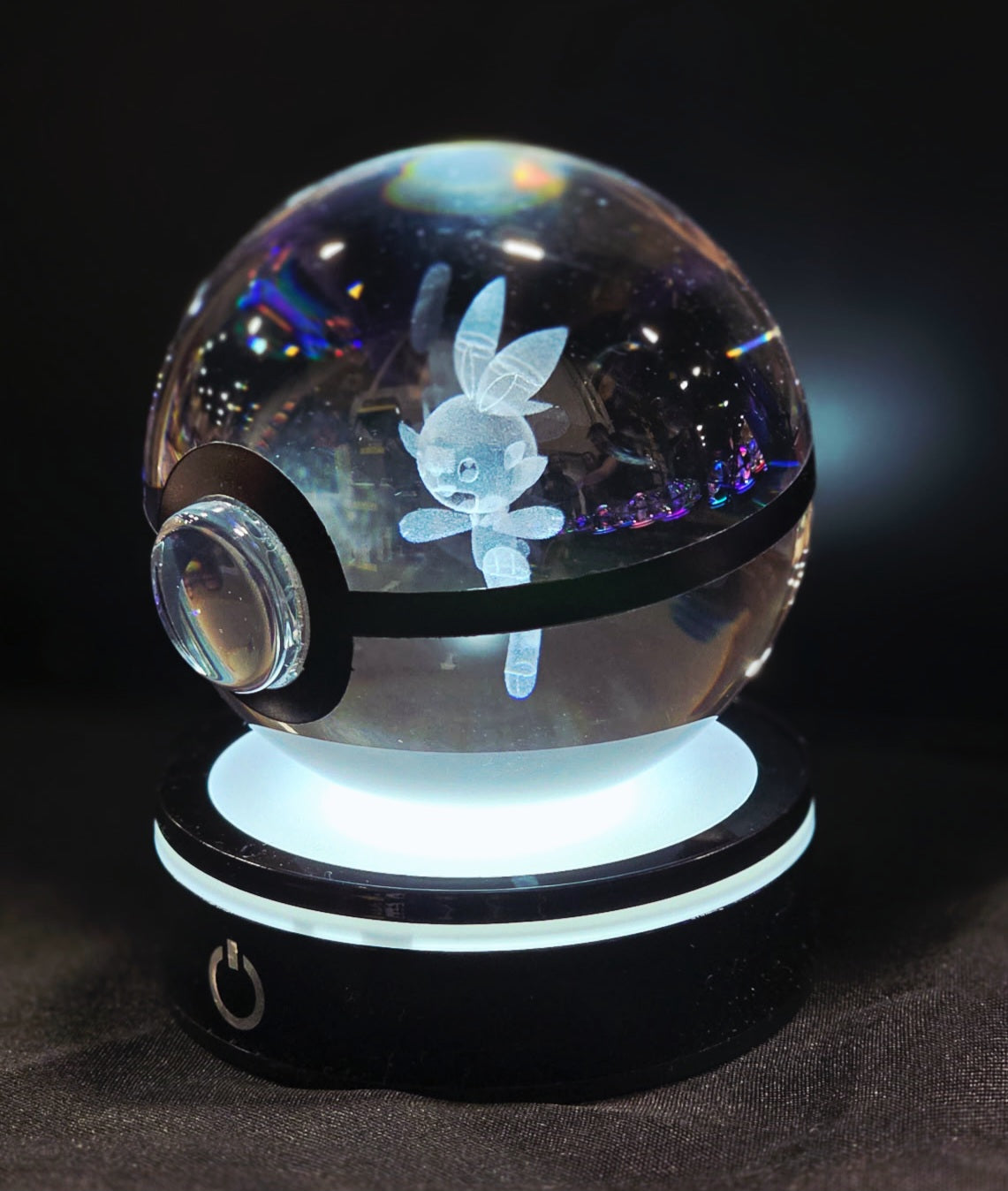Crystal Pokeball Light