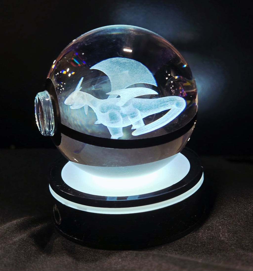 Crystal Pokeball Light