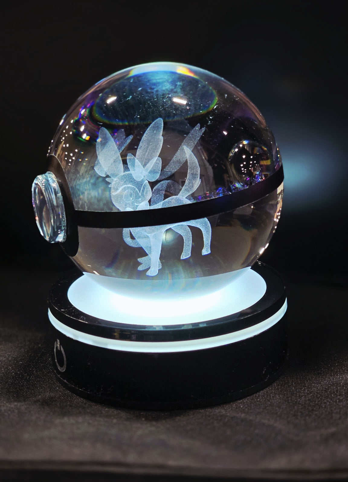 Crystal Pokeball Light