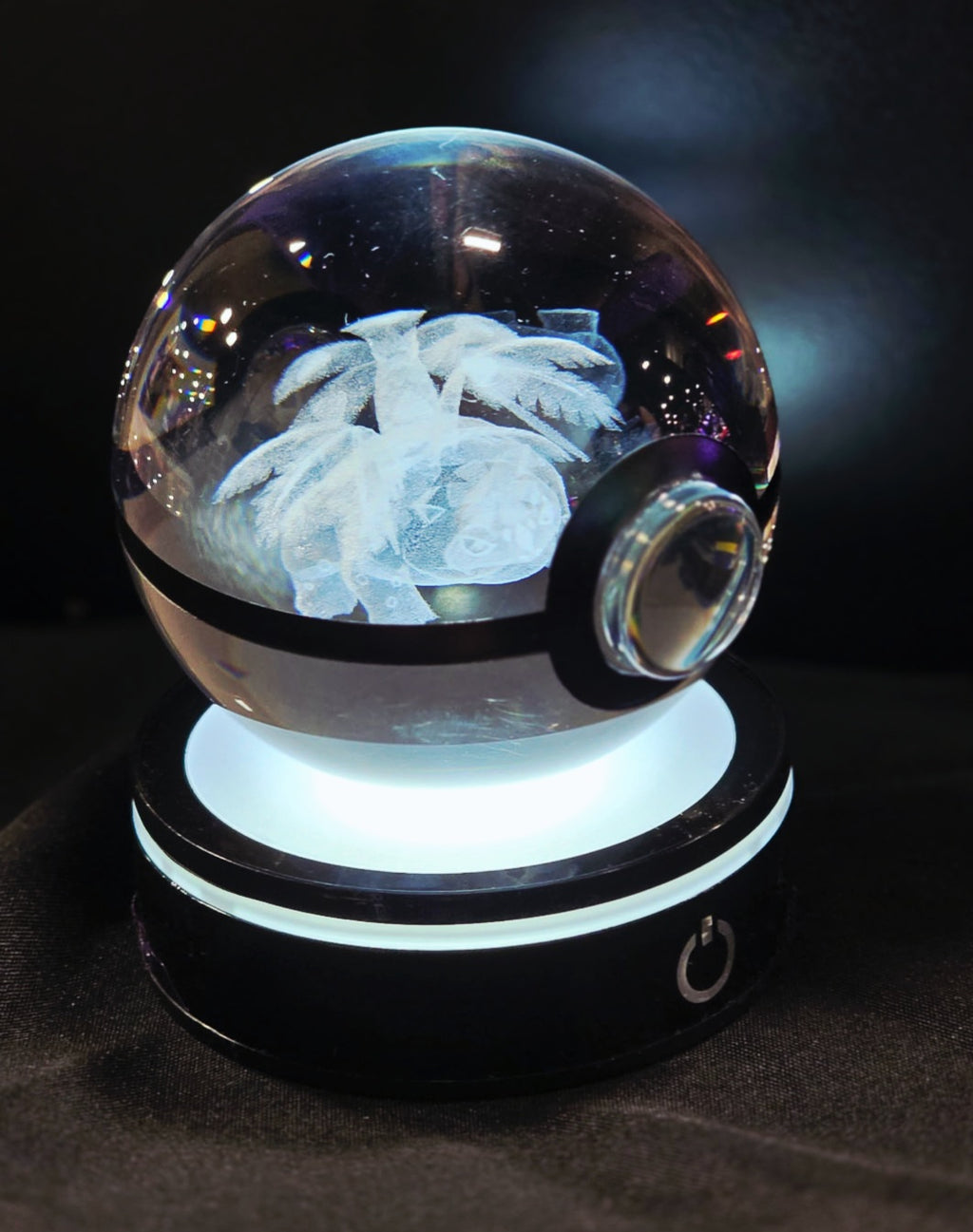 Crystal Pokeball Light