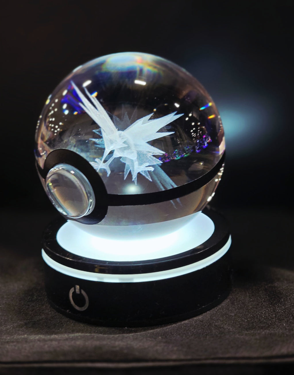 Crystal Pokeball Light
