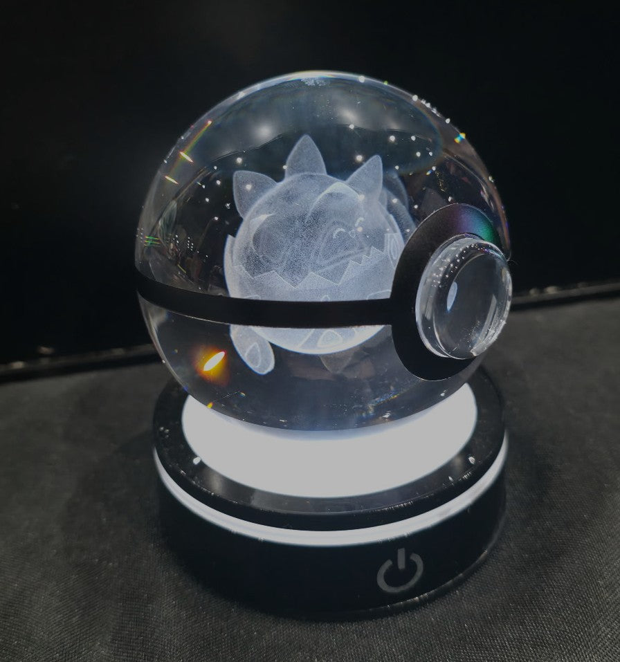 Crystal Pokeball Light