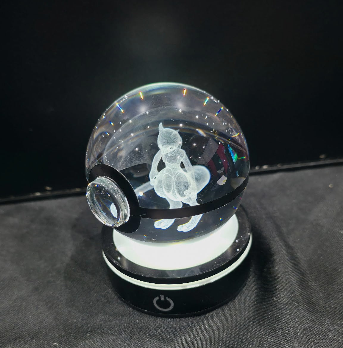 Crystal Pokeball Light