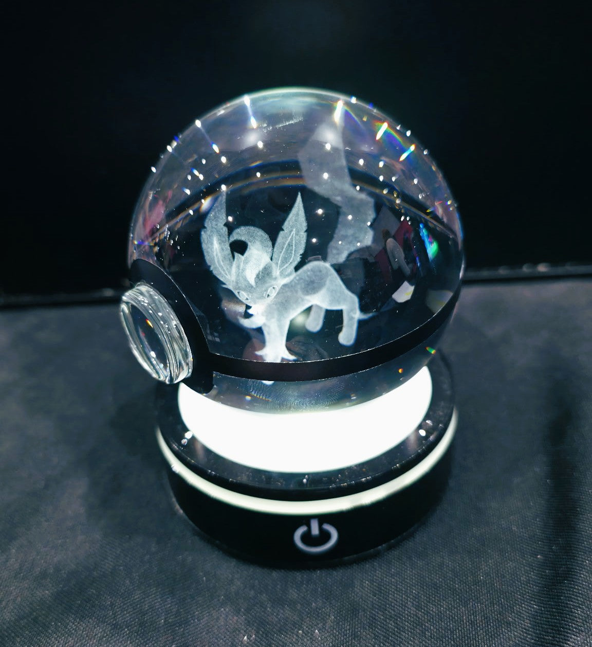 Crystal Pokeball Light