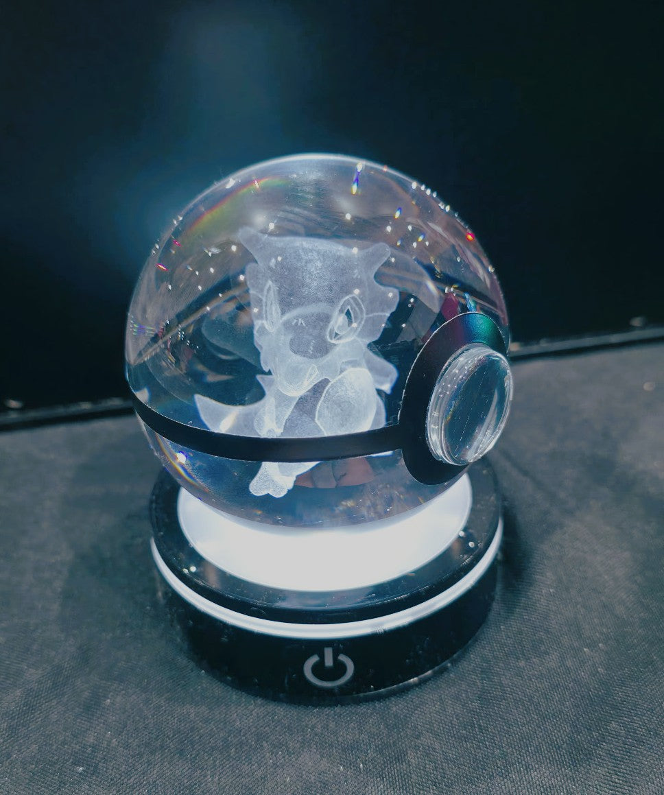Crystal Pokeball Light